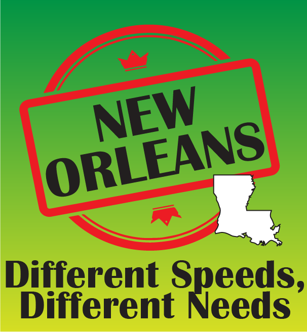 Image for Different Speeds / Different Needs - New Orleans