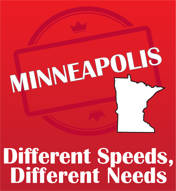 Image for Different Speeds / Different Needs - Minneapolis