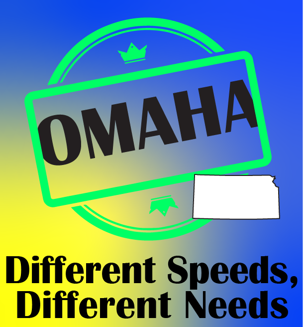 Image for Different Speeds Different Needs - Omaha
