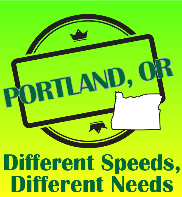 Image for Different Speeds / Different Needs - Portland-OR