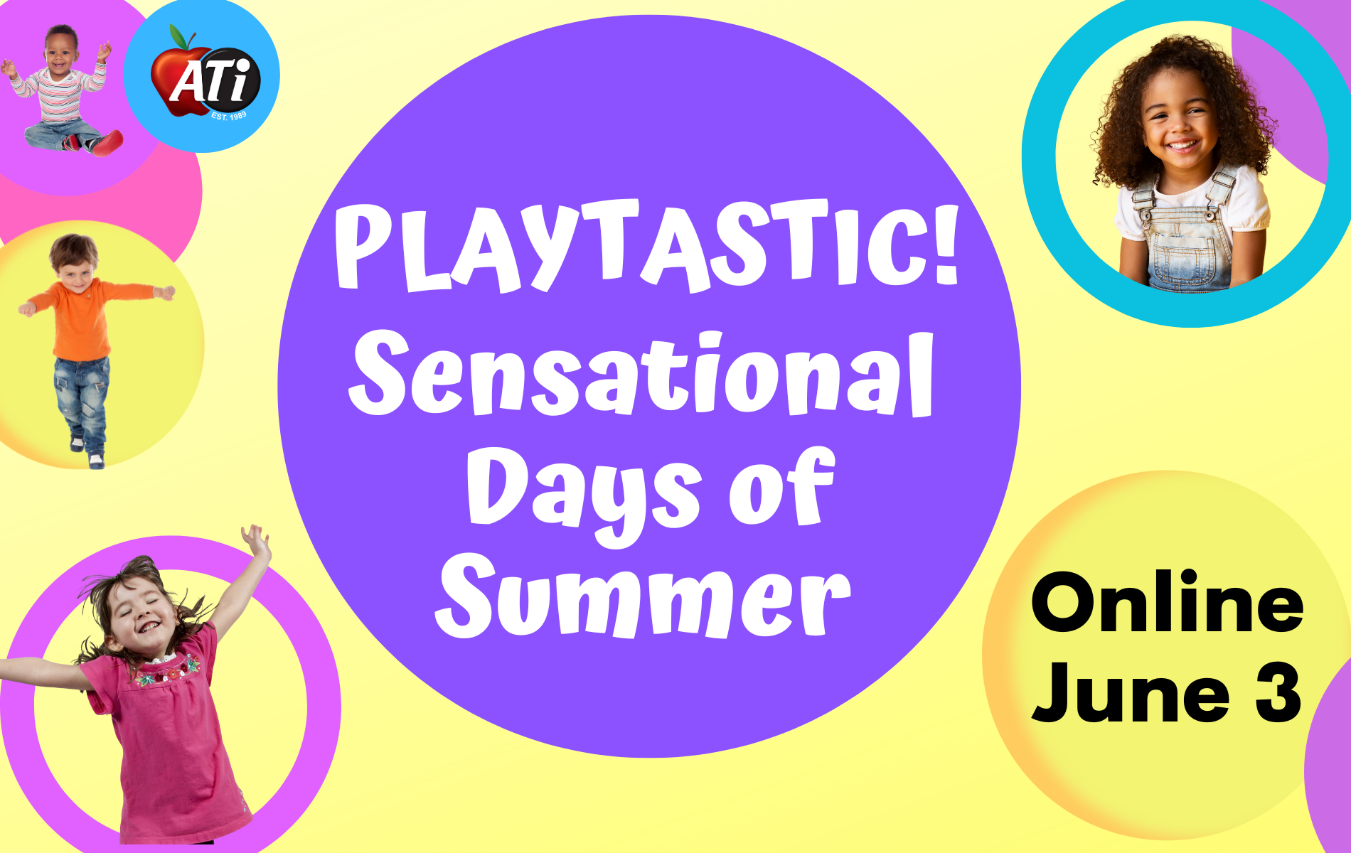 Playtastic! Sensational Days of Summer - Online - The Appelbaum Training  Institute