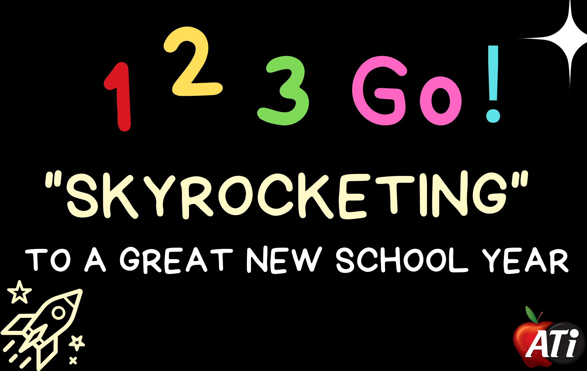 Image for 1 2 3 SkyRocketing to a Great New School Year