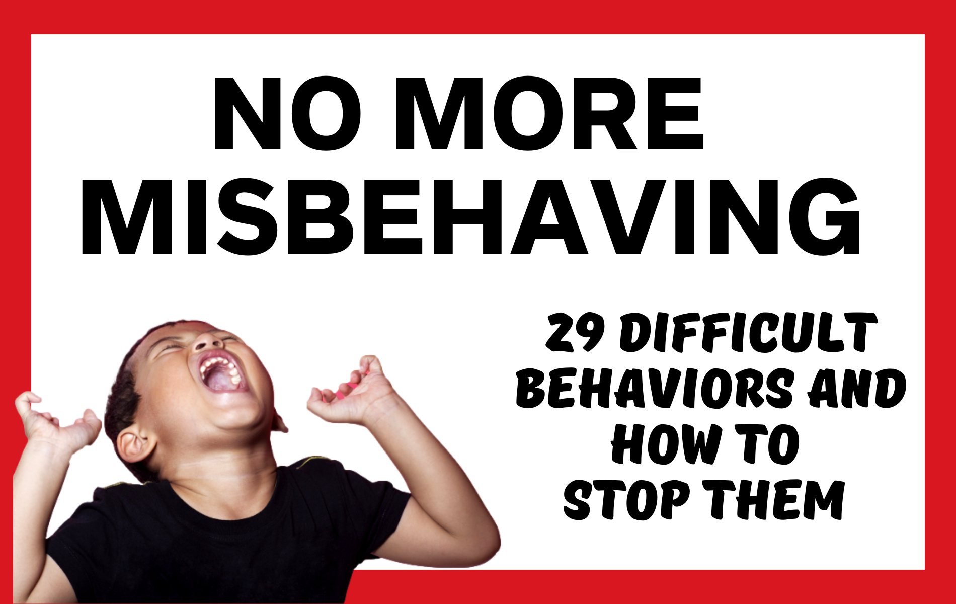 Image for No More Misbehaving