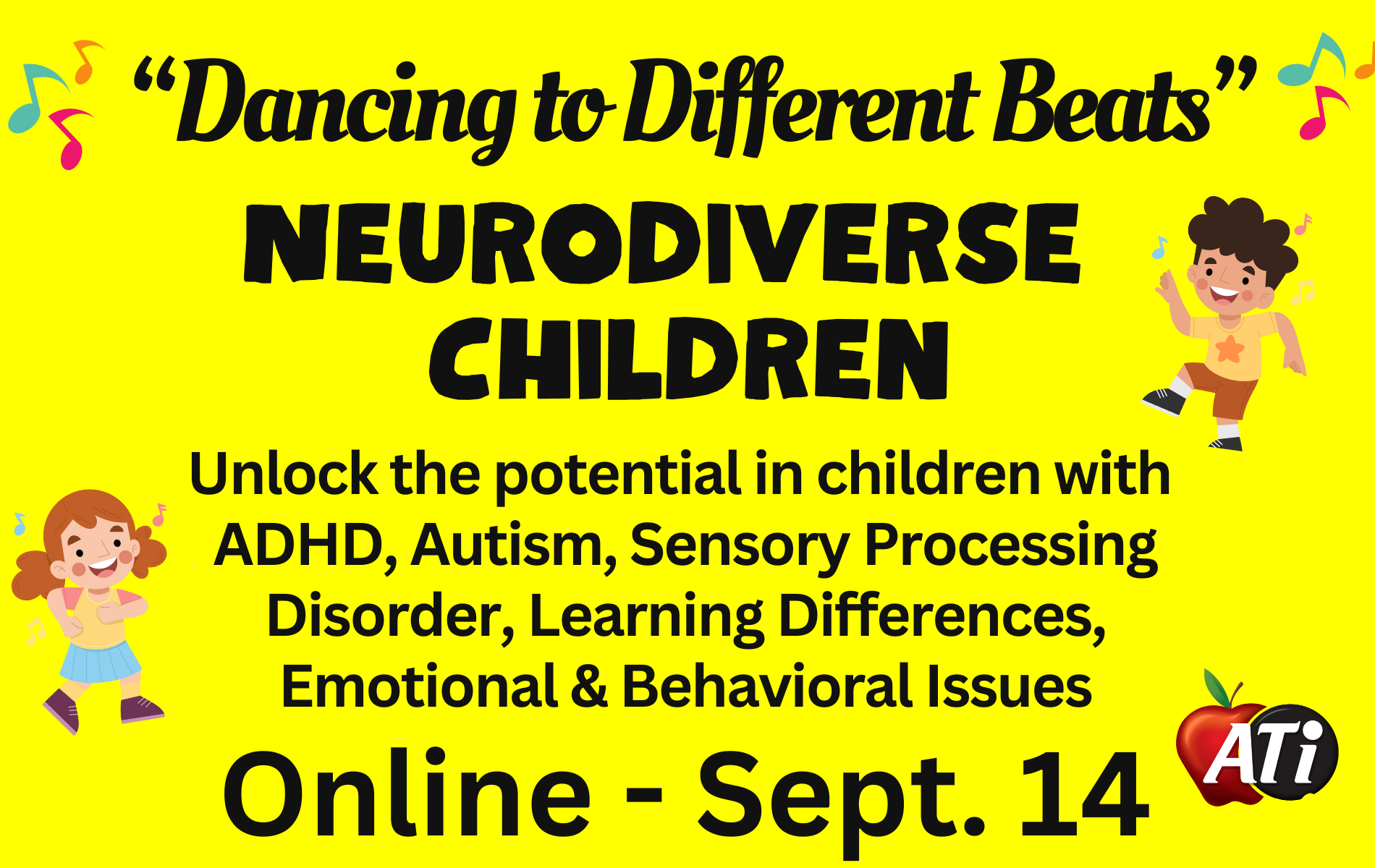 Image for Dancing to Different Beats - Neurodiverse Children Online Encore